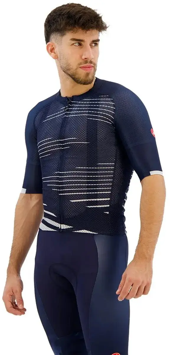 Castelli Climber's 4.0 Wielertrui 2XL - Belgian Blue/Silver Gray