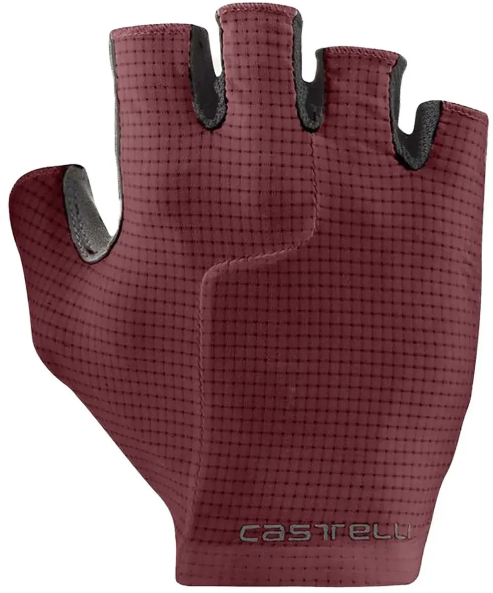 Castelli Premio Evo Korte Handschoenen Rood M Man