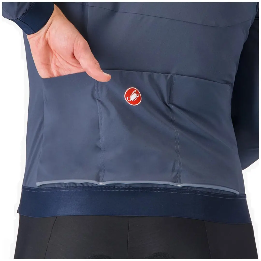 Castelli Fly Unlimited Jas - M - Dark Steel Blue