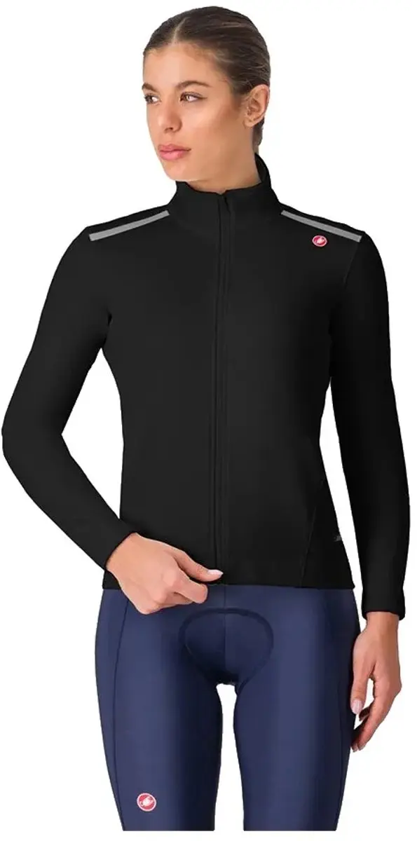 Castelli Espresso Air Gore-Tex Infinium Windstopper Jas - Zwart S