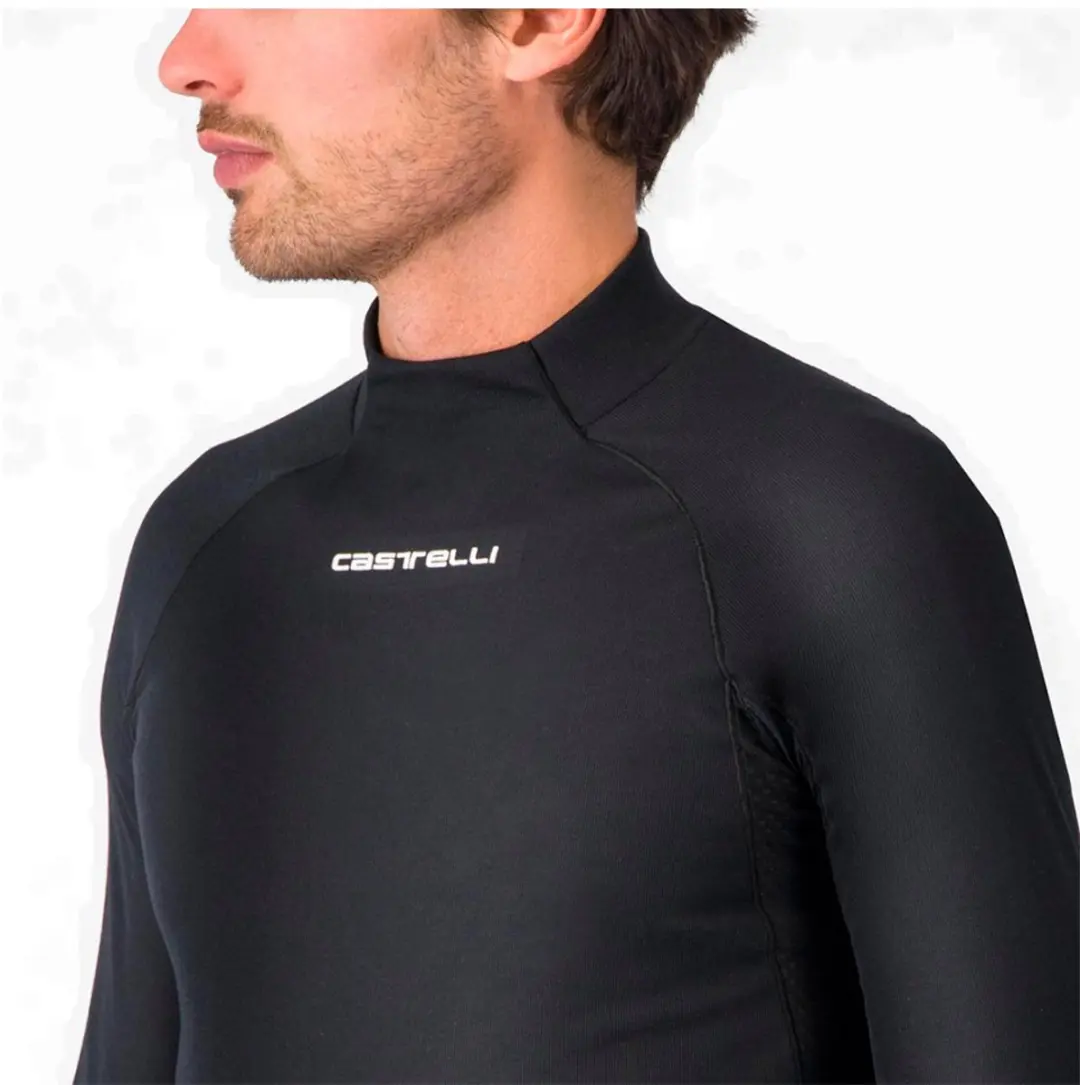 Castelli Flanders 2 Lange Mouwen Basislaag - XL - Zwart