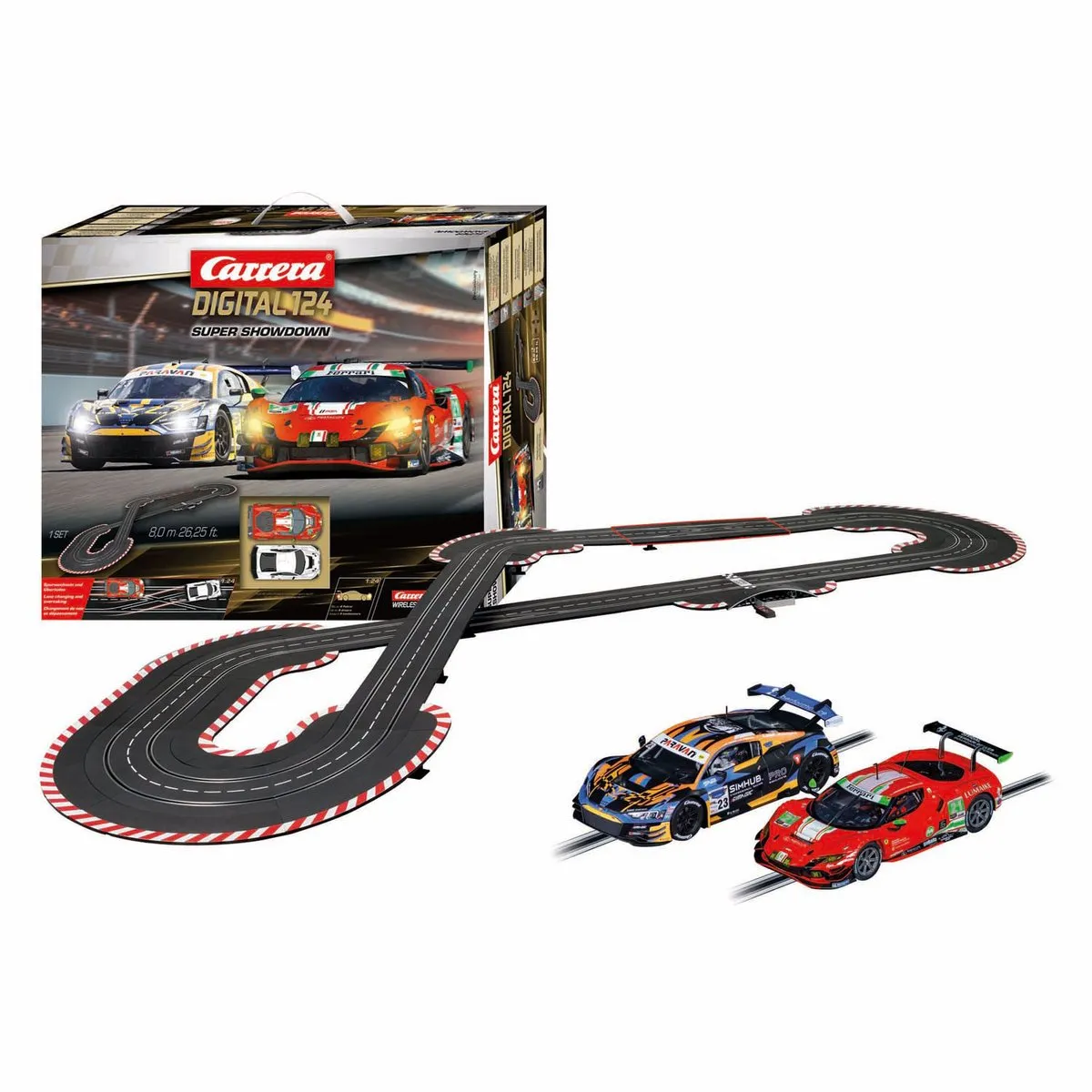 Carrera Digitale Racebaan 1:24 20023639 - 2 Racewagens - Multicolor