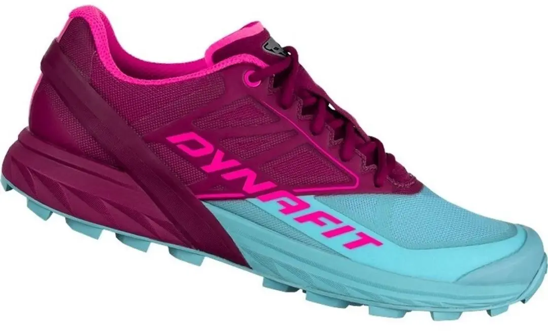 Dynafit Damen Laufschuhe Alpine Beet red 197174 Rosa/Blau-UK 6,5