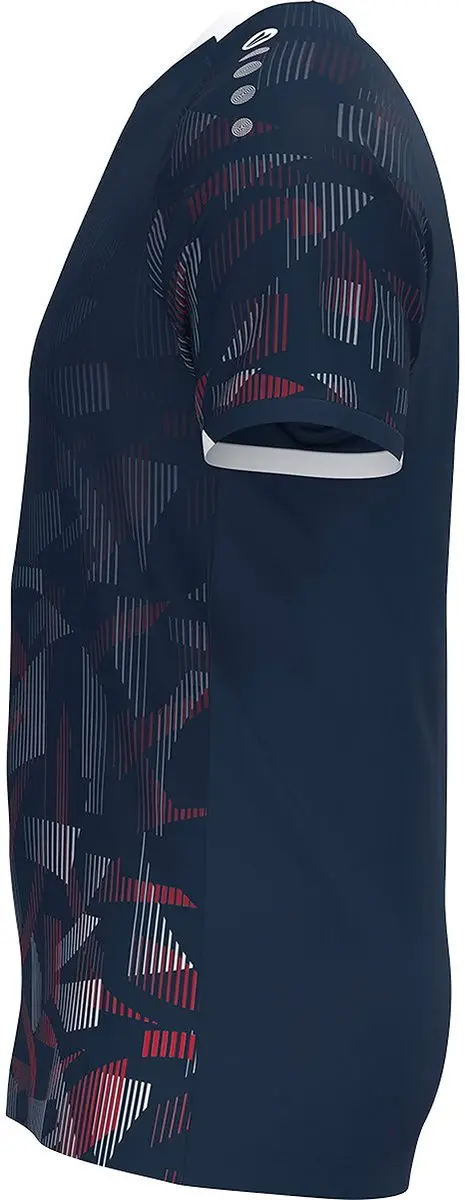 Jako Sonic Shirt Korte Mouw Heren XL - Marine/Rood/Wit