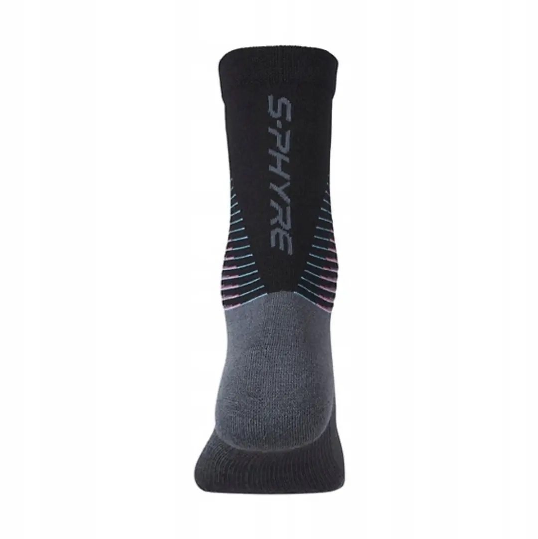 Shimano S-Phyre Merino Fietssokken 45-48 - Grijs/Roze - afbeelding 2 van 3
