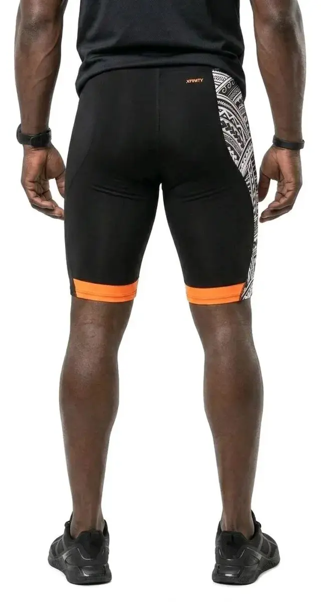 Zone3 Kona Speed Jammer Zwembroek - Zwart/Wit - afbeelding 4 van 6
