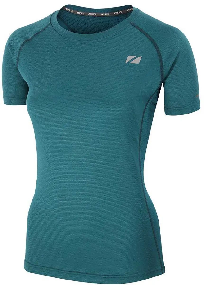 Zone3 Active Technical Lite T-shirt Met Korte Mouwen Blauw XL Vrouw