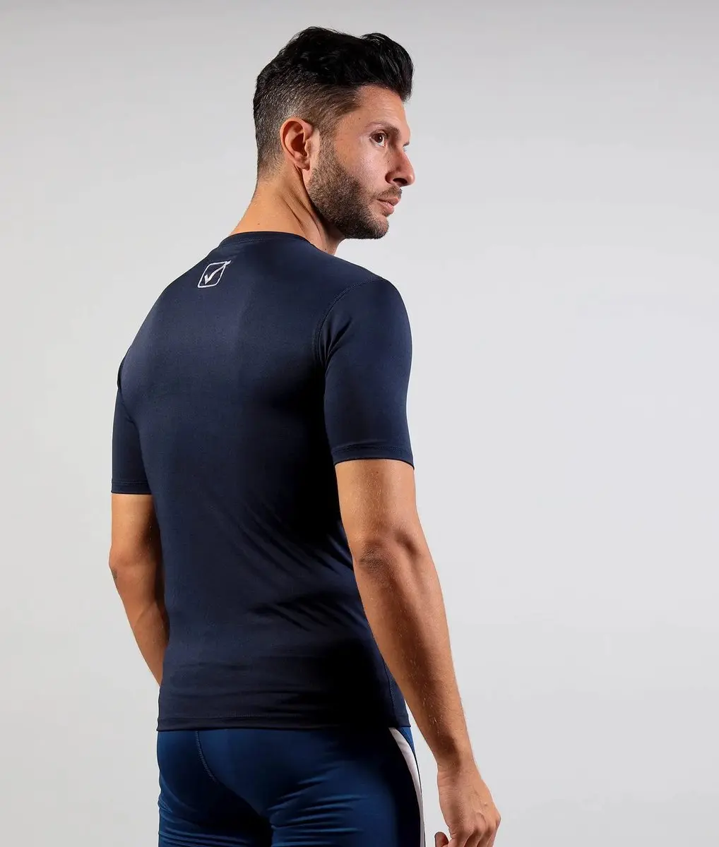 Givova Corpus 2 Heren T-shirt - XL - Blauw