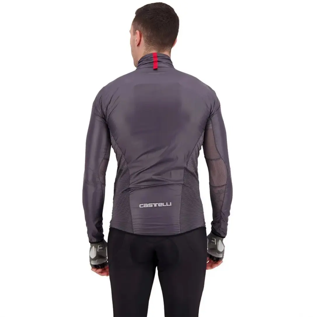 Castelli Aria Shell Jas Heren - Donkergrijs S - afbeelding 3 van 6