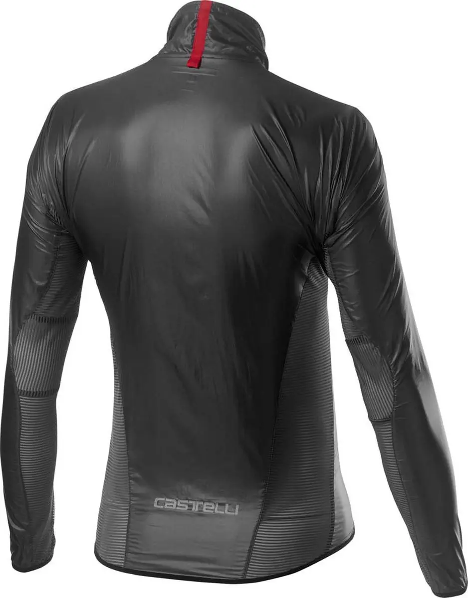 Castelli Aria Shell Jas Heren - Donkergrijs S - afbeelding 2 van 6