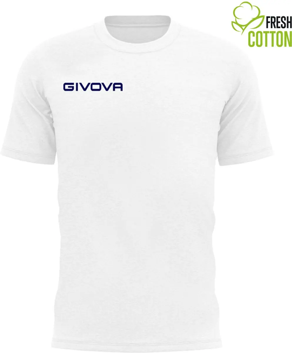 Katoenen T-shirt Givova Fris Wit Wit