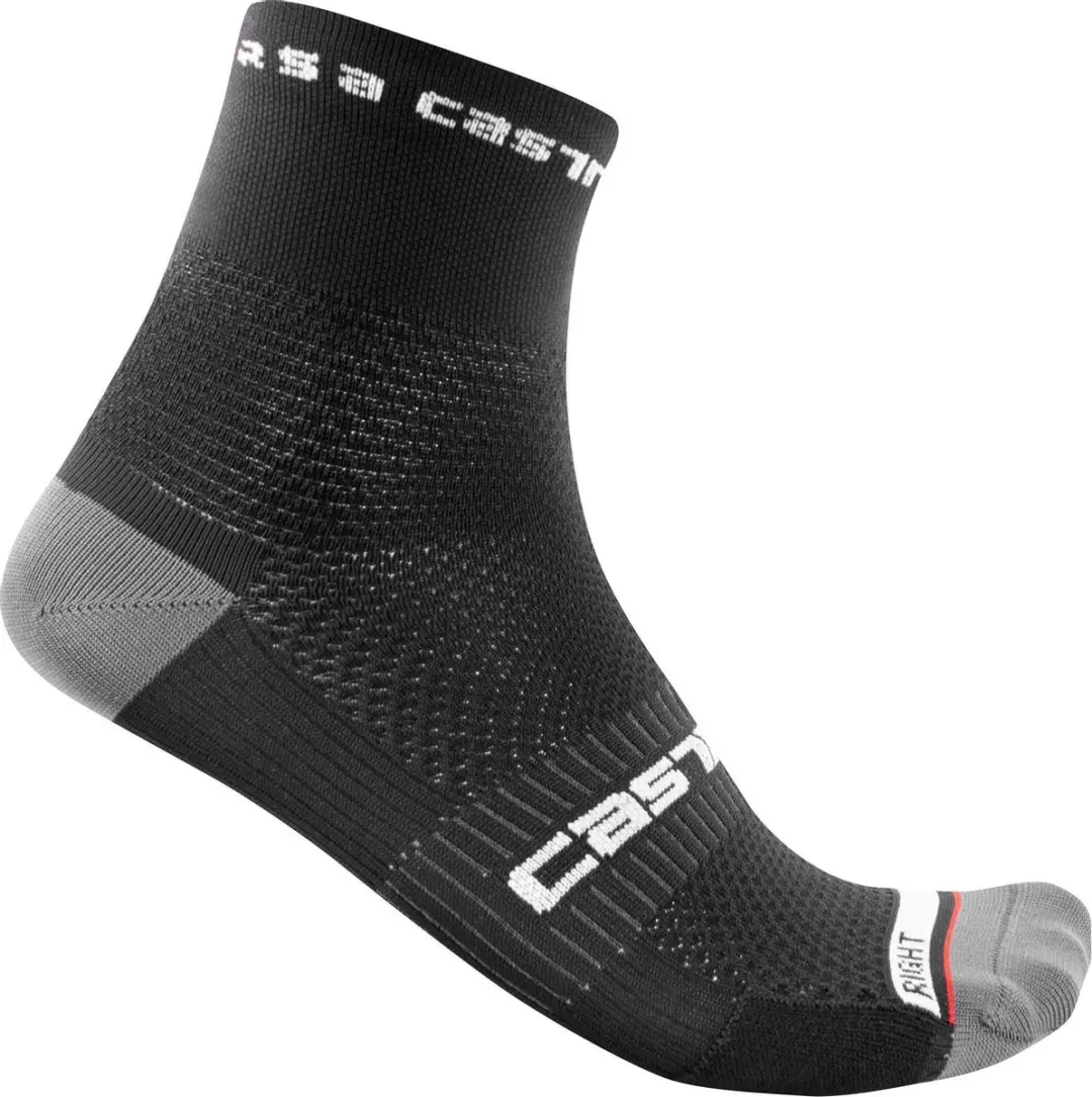 Castelli Fietssokken zomer Unisex Zwart