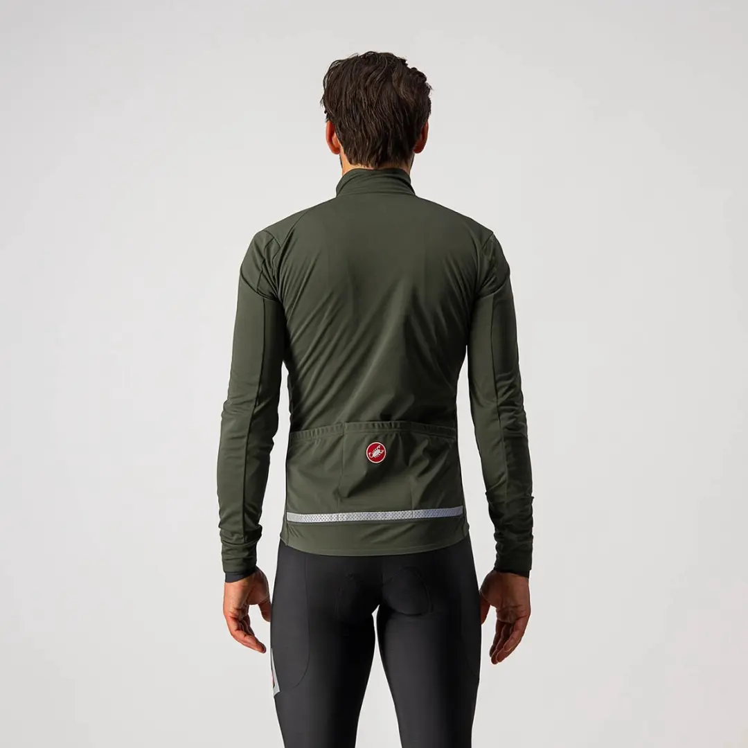 Castelli GO Fietsjas Military Green/Fiery Red M - afbeelding 6 van 6