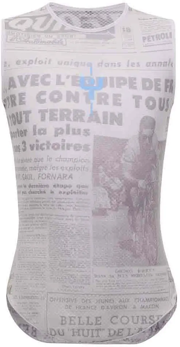 Santini Mj Lieve Mont Ventoux Mouwloos Basislaag