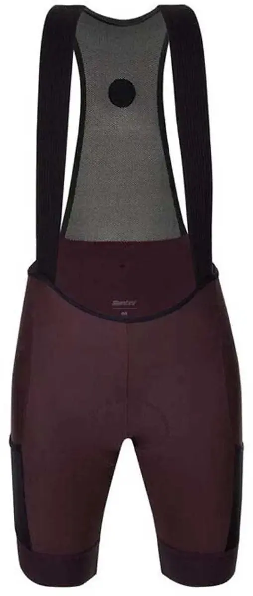 Santini 3m Gravel Fietsbroek Rood M Vrouw