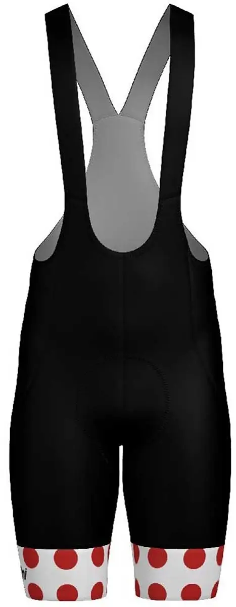 Santini Tour De France Polka Dot 2025 Fietsbroek Zwart XL Man