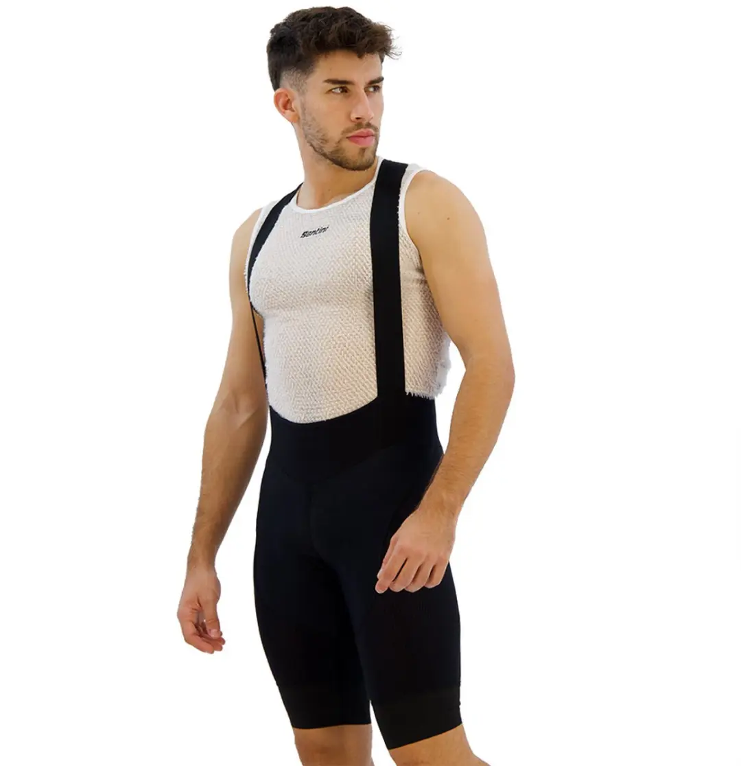 Santini Super Lite Fietsbroek M - Zwart - afbeelding 2 van 6