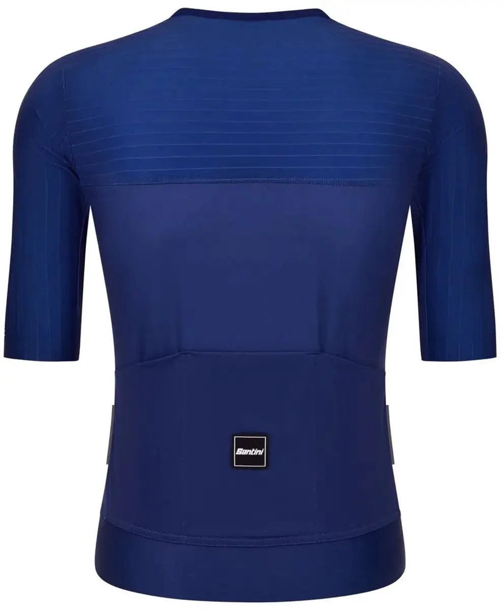 Santini Mads Pedersen Momentum Wielertrui - L - Navy