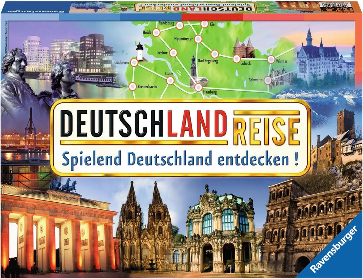 Ravensburger Deutschlandreise Bordspel