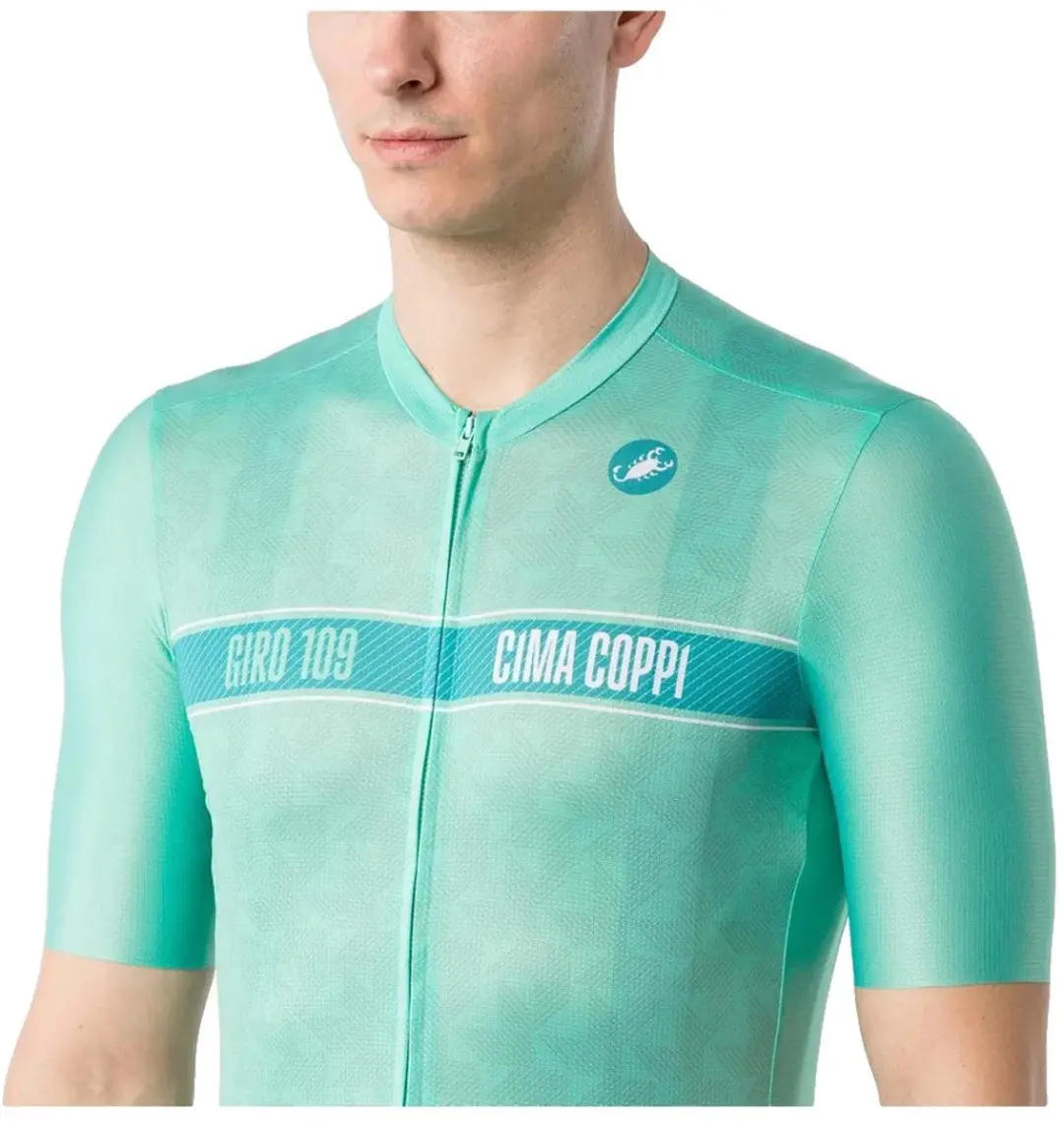 Castelli Cima Coppi Wielertrui - Groen XL