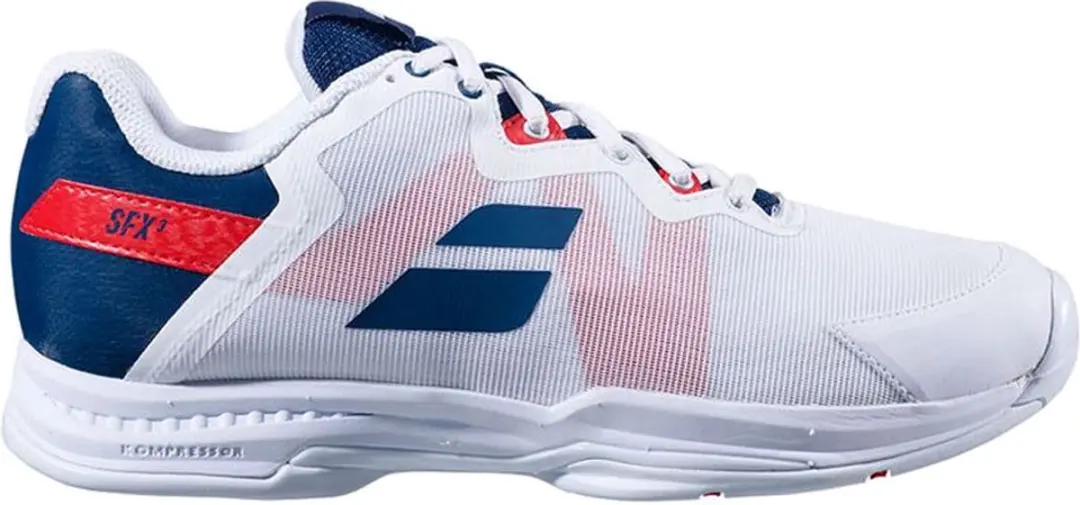 White And Blue Babolat Sfx3 All Court 30s20529 1005