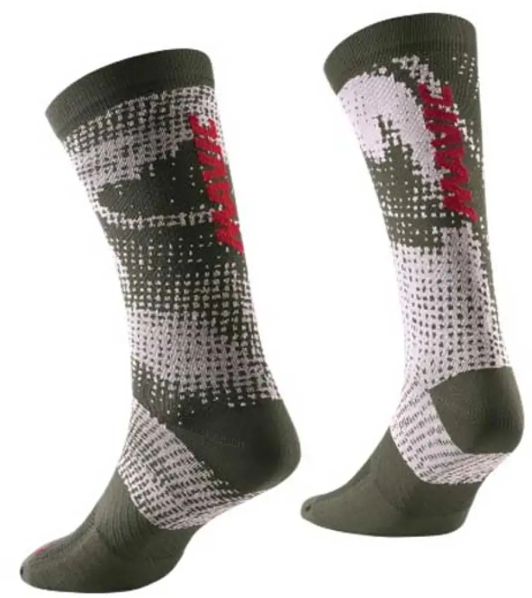 Mavic Essential Graphic Crewsokken Forest Green/Rose - EU 43-46