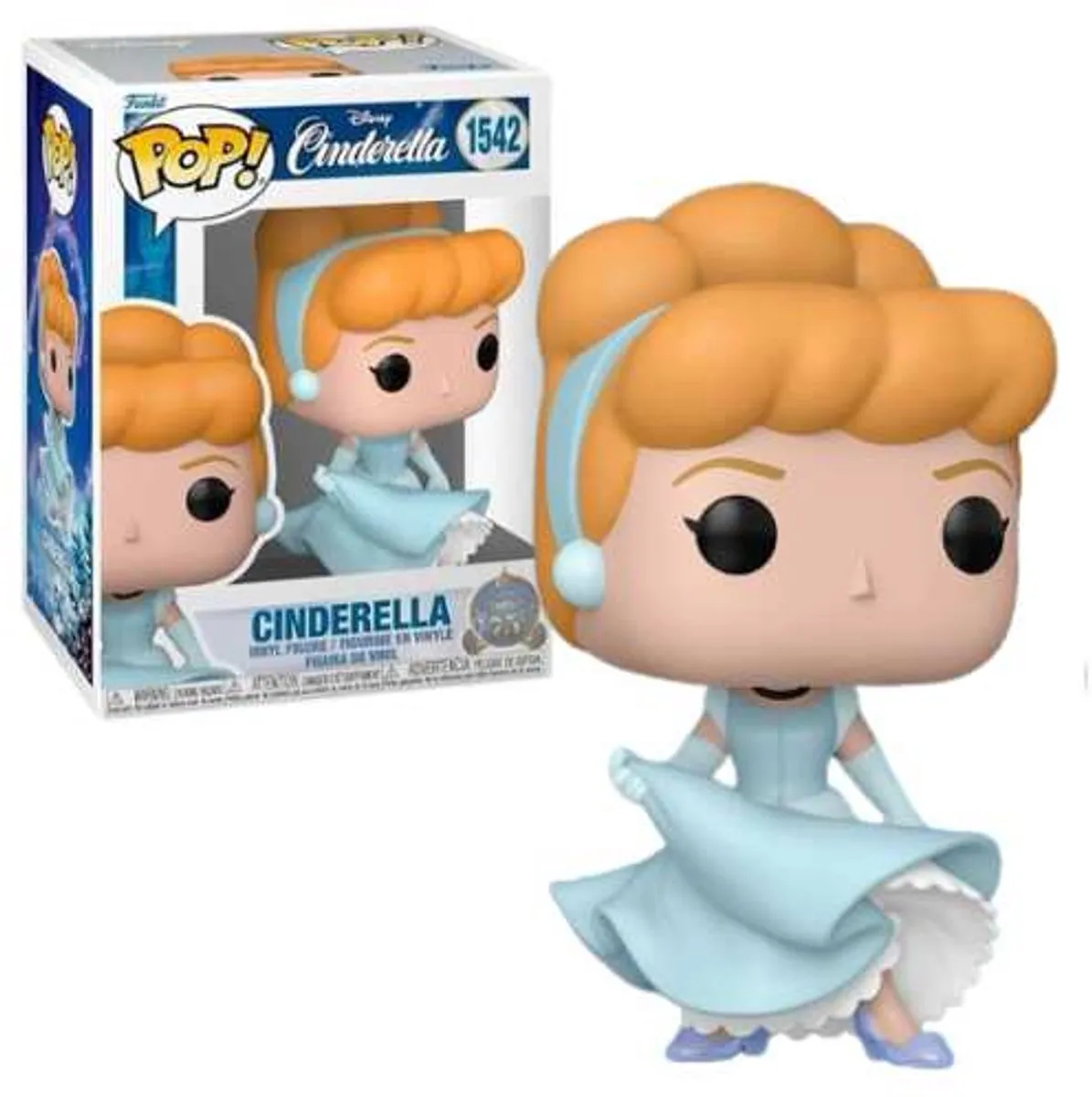 Funko Pop! Cinderella 75th Anniversary Vinylfiguur - Multicolor