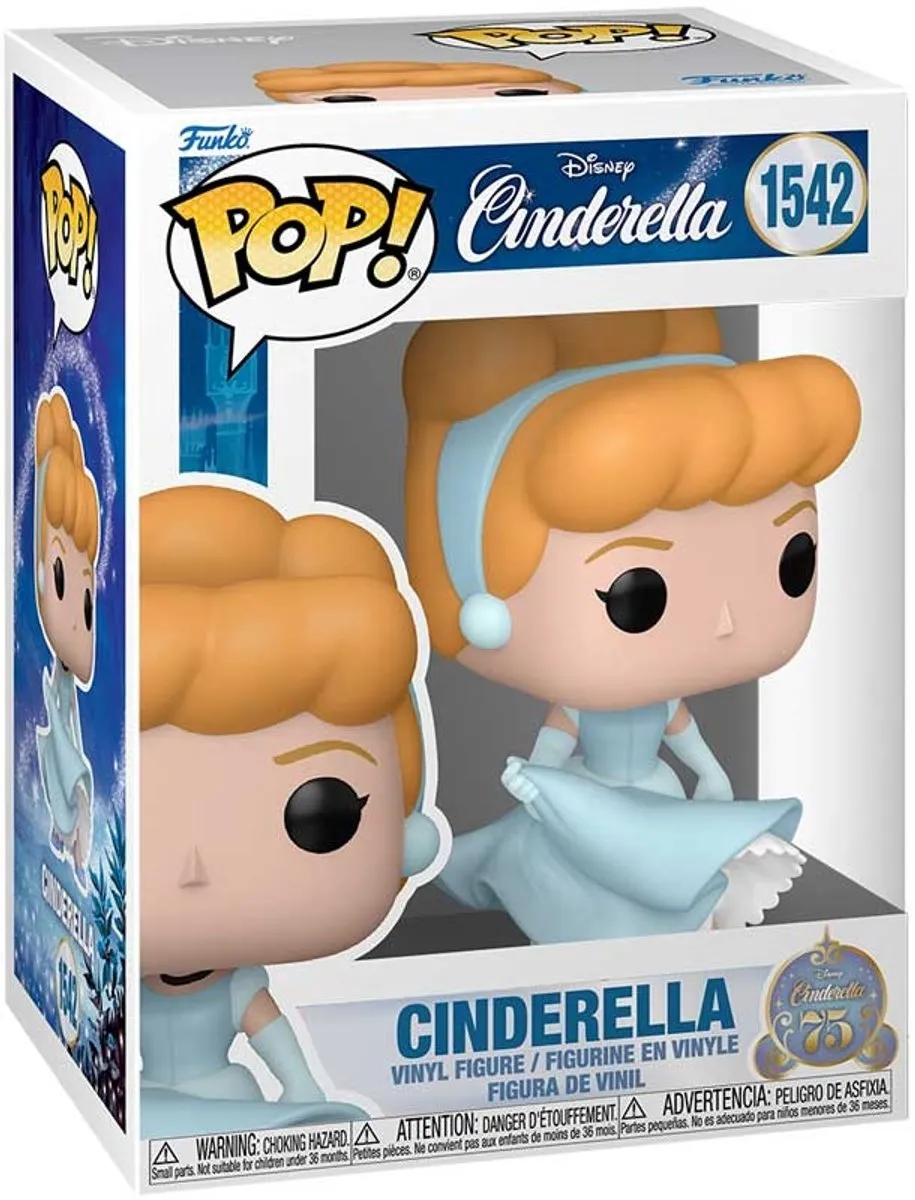 Funko Pop! Cinderella 75th Anniversary Vinylfiguur - Multicolor