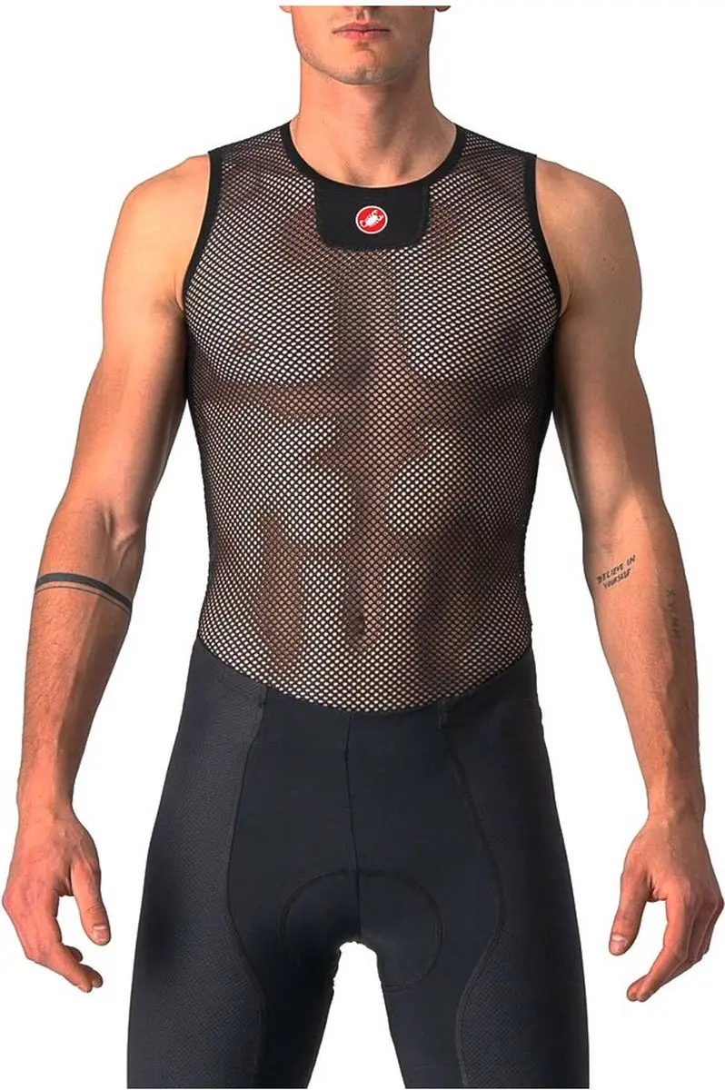 Castelli Core Mesh 3 Korte Mouwen Basislaag Zwart L Man