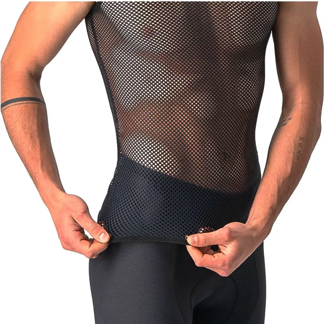 Castelli Core Mesh 3 Korte Mouwen Basislaag - L - Zwart - afbeelding 4 van 6