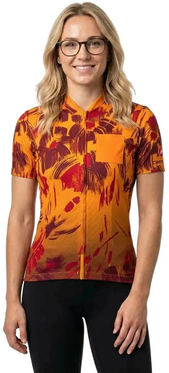Castelli Unltd Sentiero Wielertrui Oranje L - afbeelding 3 van 4