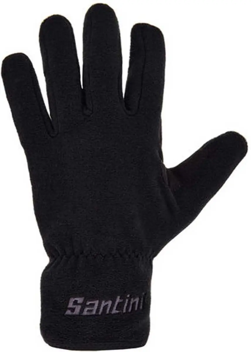 Santini Pile Handschoenen Zwart XL
