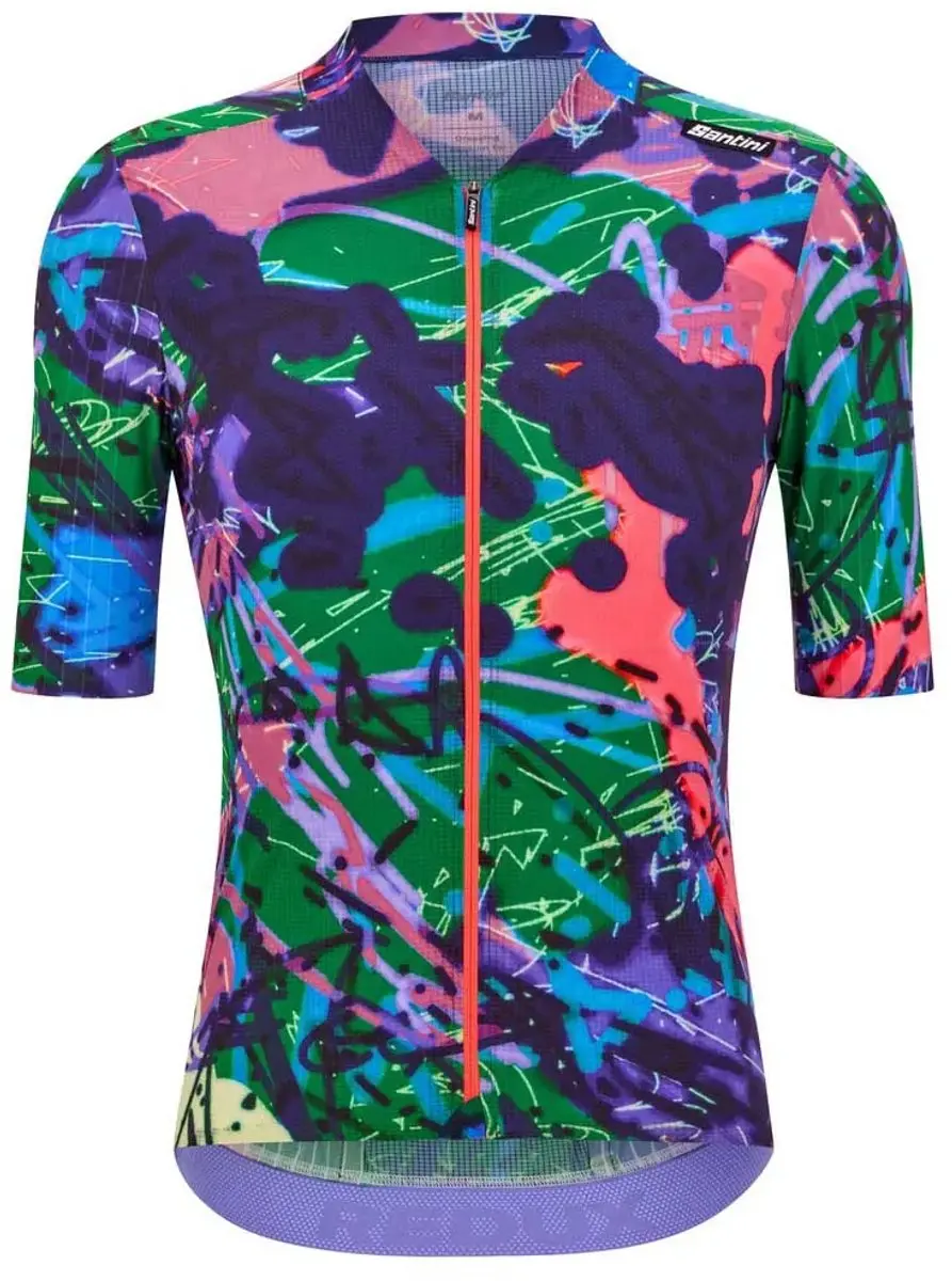 Santini Redux Loud Wielertrui - Veelkleurig - XXL - afbeelding 3 van 4