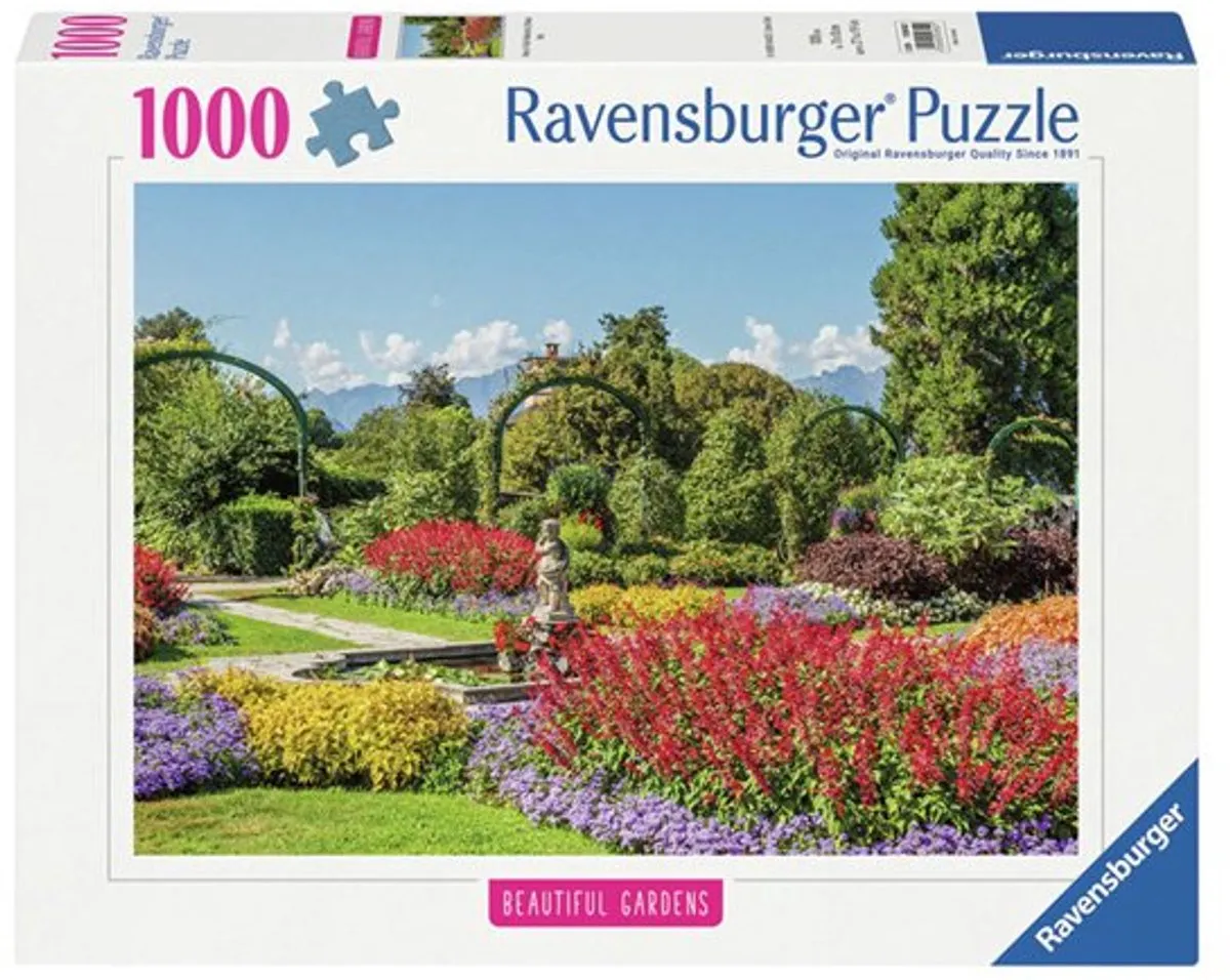 Ravensburger Park of Villa Pallavicino Puzzel 1000 Stuks