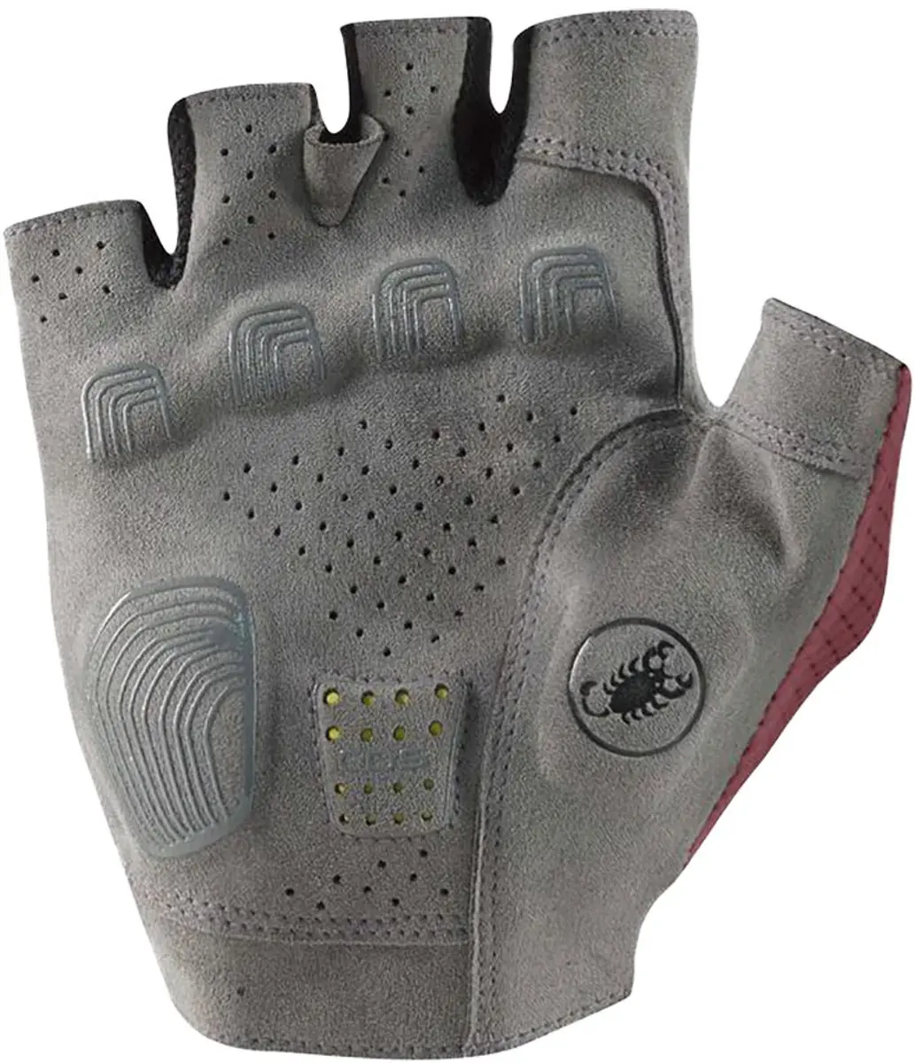 Castelli Premio Evo Korte Handschoenen Dark Bordeaux - afbeelding 2 van 4