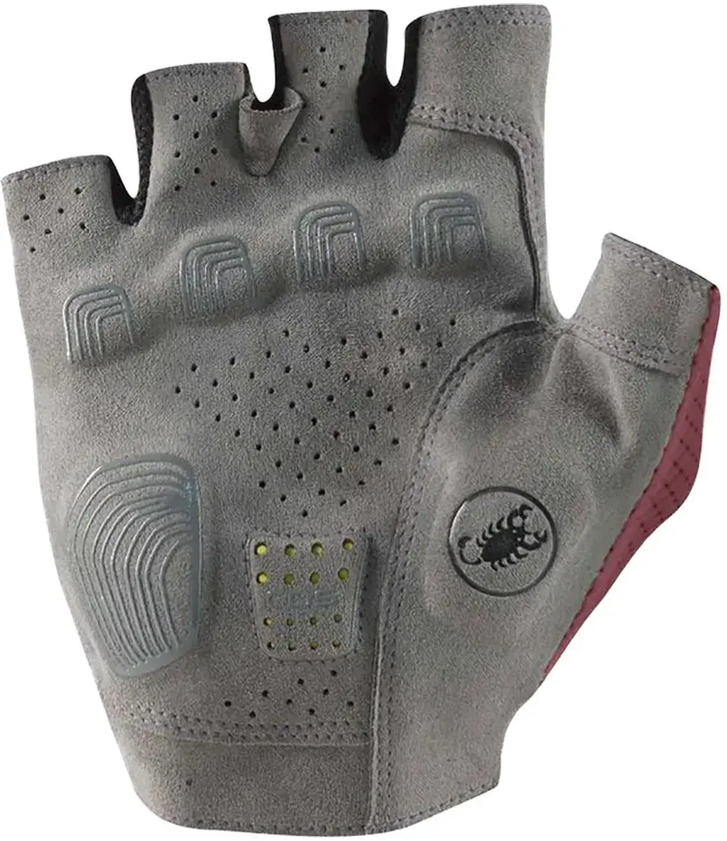 Castelli Premio Evo Korte Handschoenen Dark Bordeaux - afbeelding 3 van 4