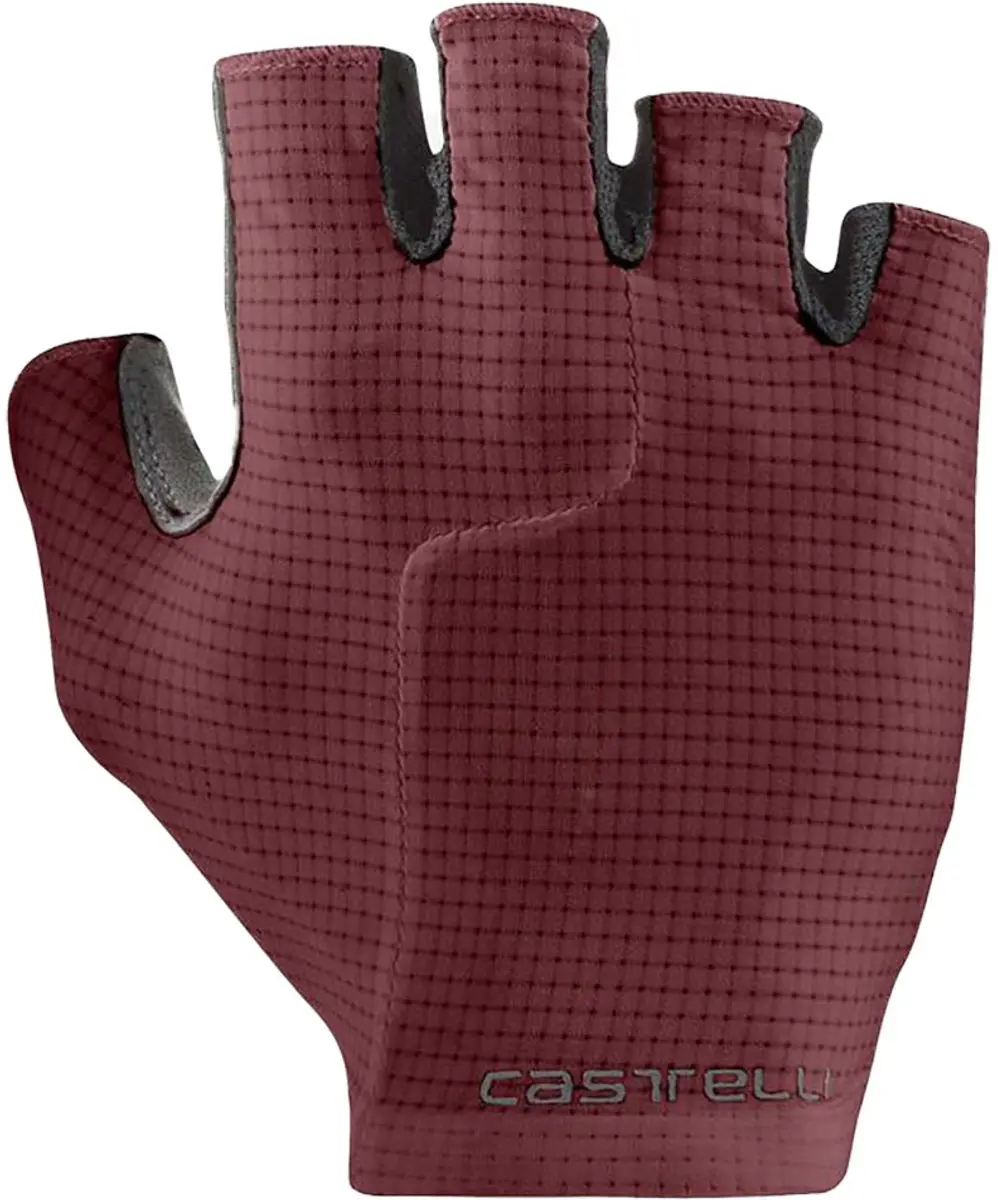 Castelli Premio Evo Korte Handschoenen Rood XL Man