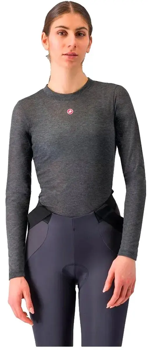 Castelli Medio Lange Basislaag Melange Grey L - afbeelding 6 van 6