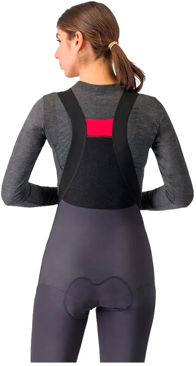 Castelli Medio Lange Basislaag Melange Grey L