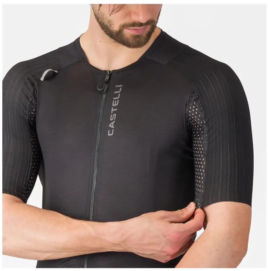 Castelli Unlimited Pro 2 Wielertrui - L - Zwart