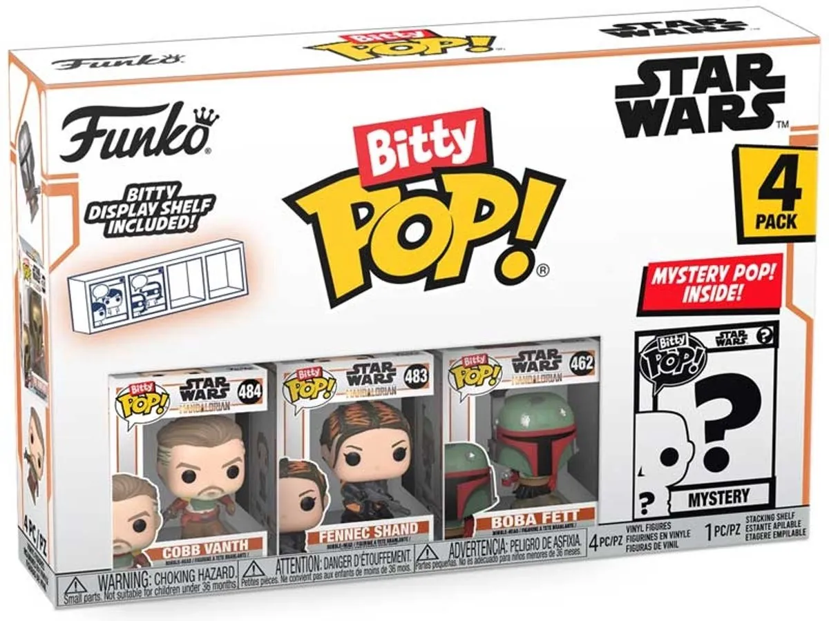 Funko Pop! Star Wars Cobb Vanth 4-Pack - Multi