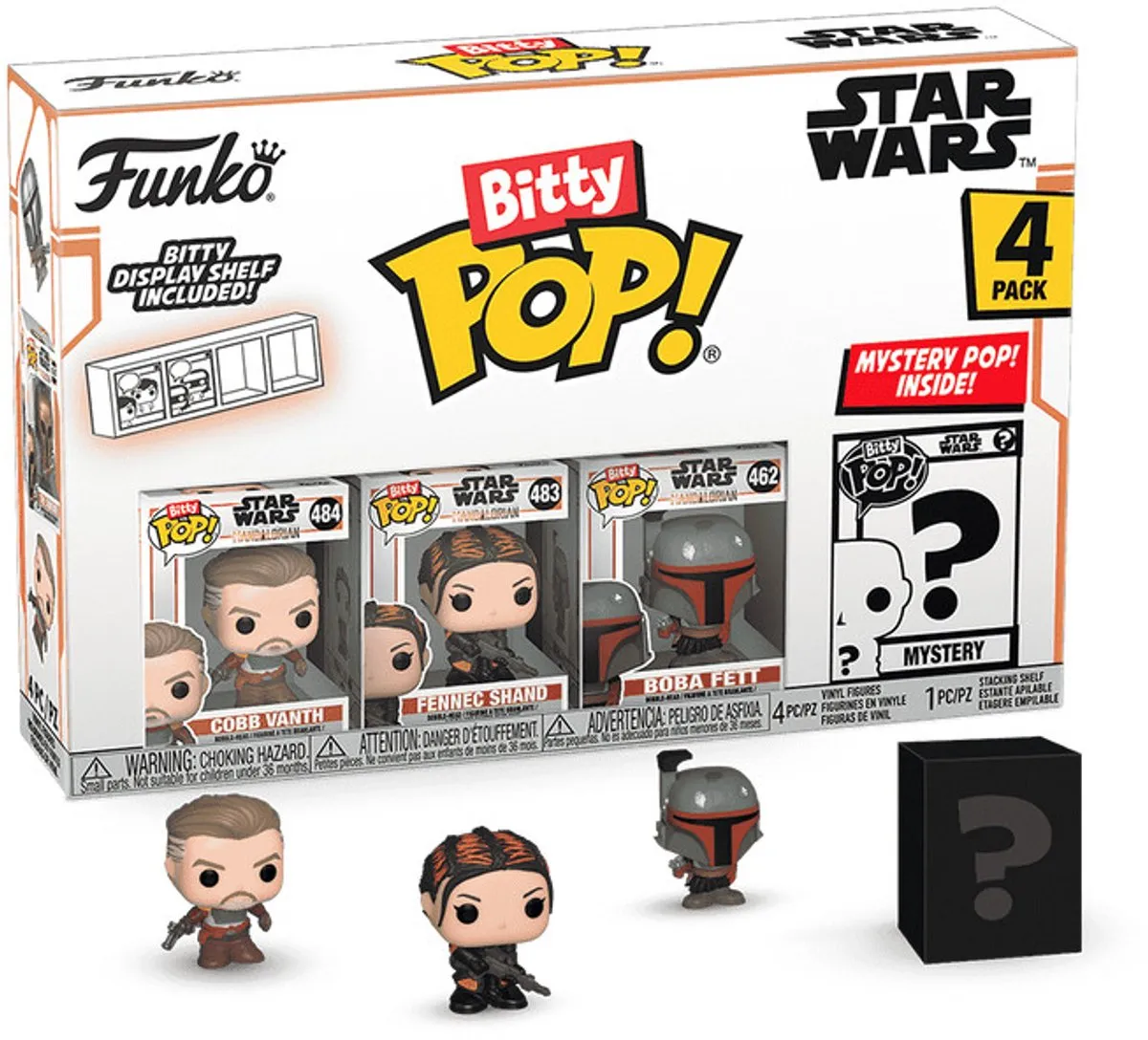 Funko Pop! Star Wars Cobb Vanth 4-Pack - Multi