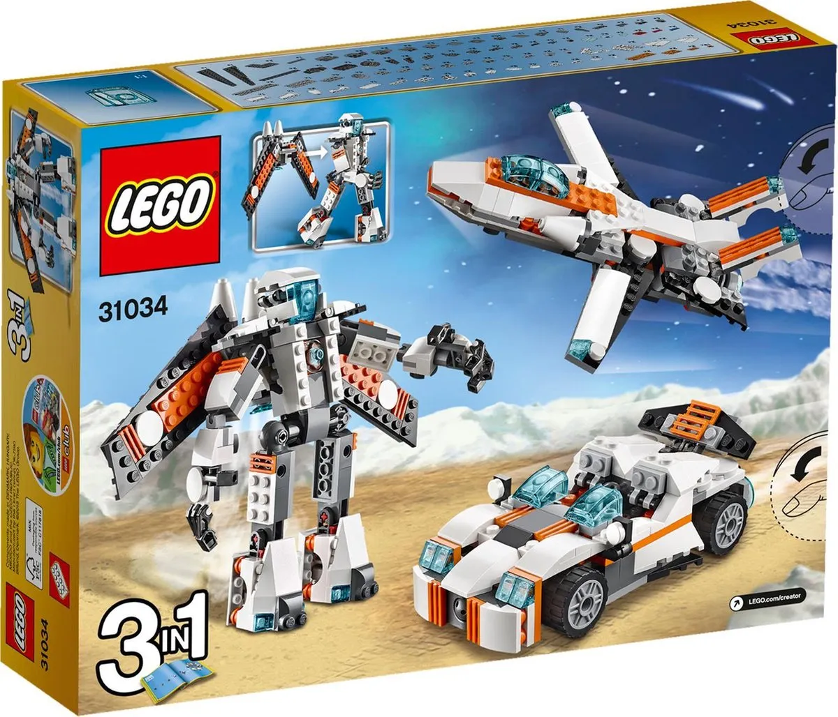 LEGO Creator Ruimte Robot 31034 - 237 Stukken