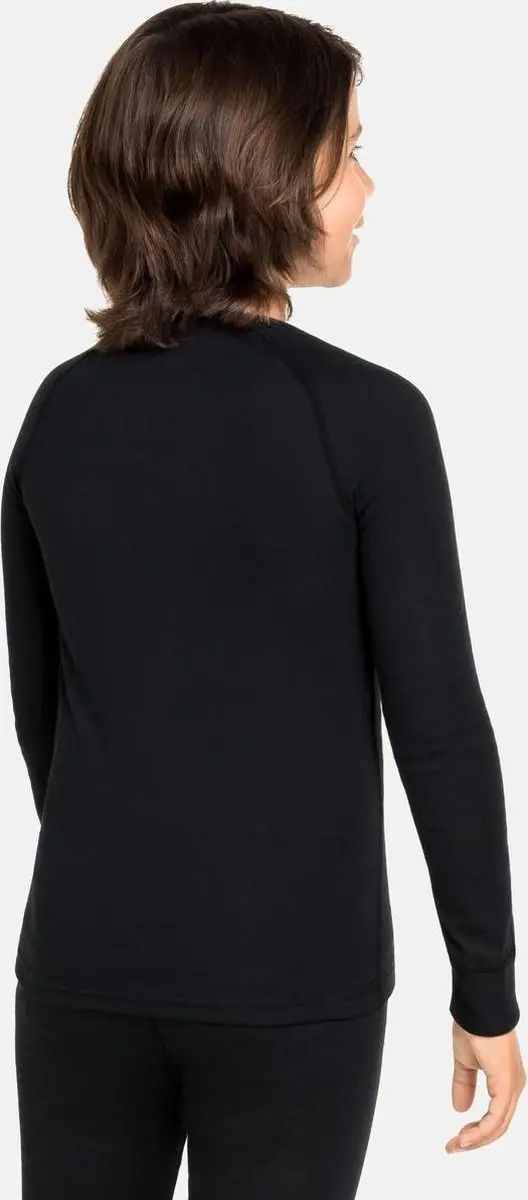 ODLO Active Warm Thermoshirt Kinderen 104 - Zwart
