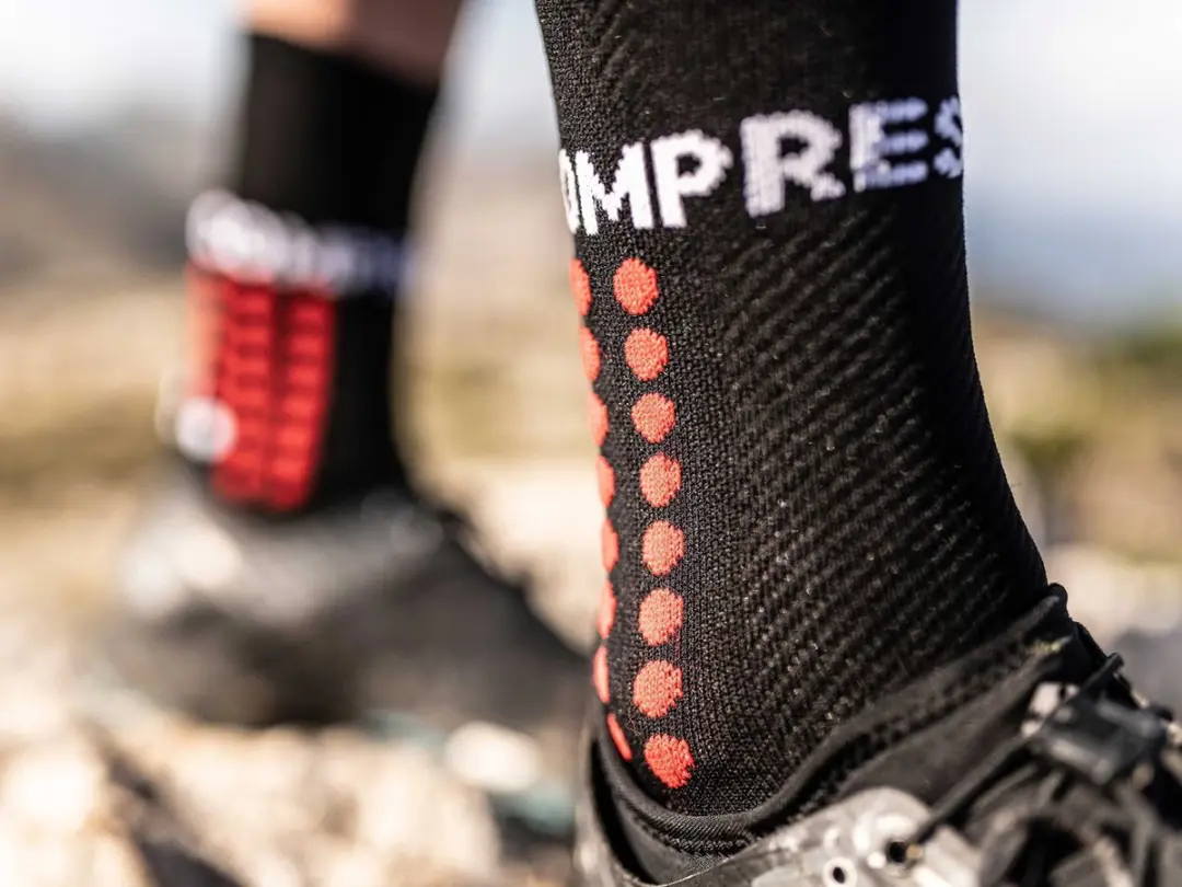 Compressport Ultra Trail Socks 35-38 - Hardloopsokken - Zwart