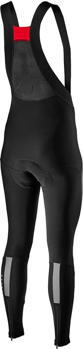 Castelli Sorpasso Ros Fietsbroek L - Zwart/Zilver