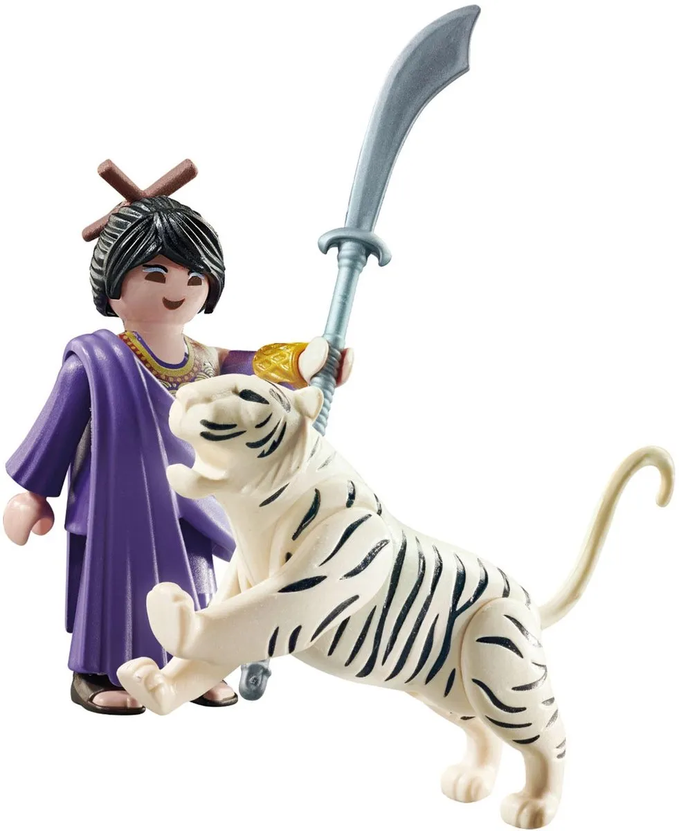Playmobil Special Plus Aziatische Vechter met Tijger 70382 - Multicolor
