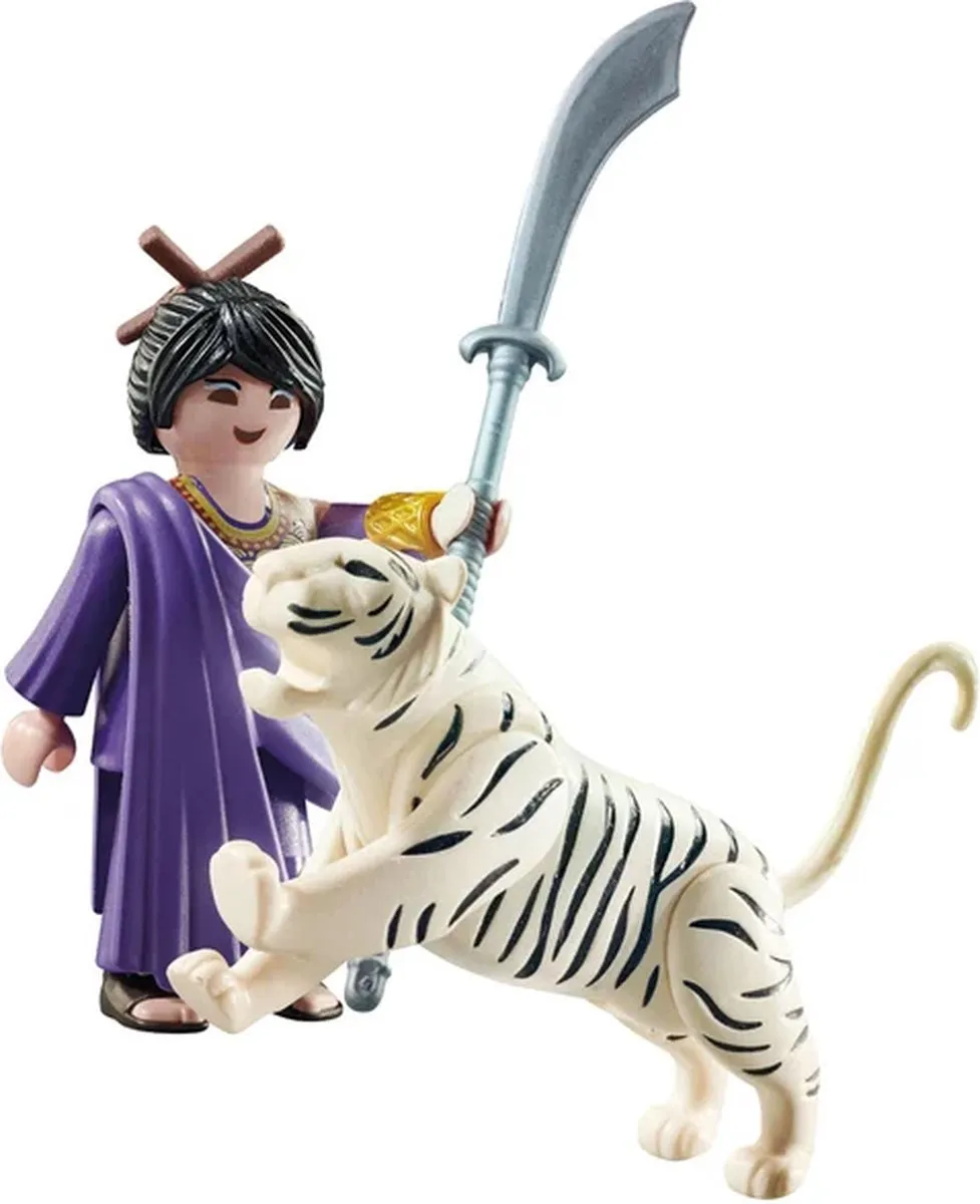 Playmobil Special Plus Aziatische Vechter met Tijger 70382 - Multicolor - afbeelding 6 van 6