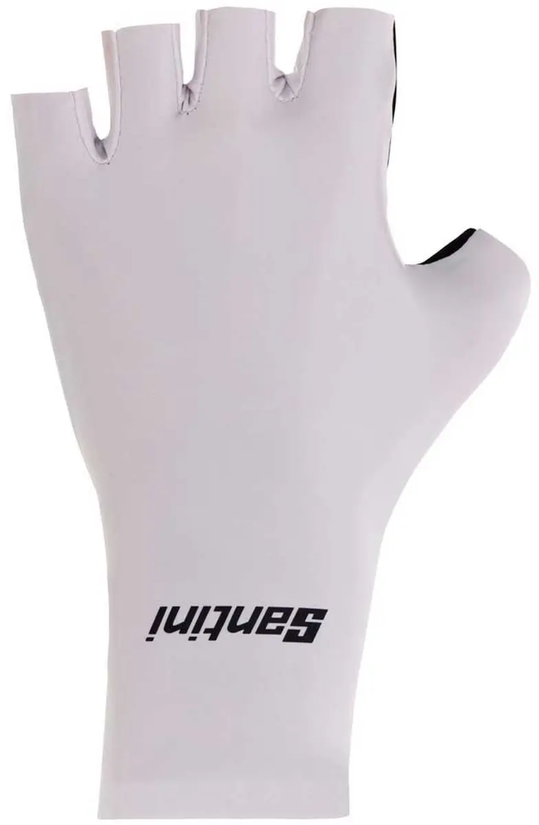 Santini Madss Korte Handschoenen Wit S