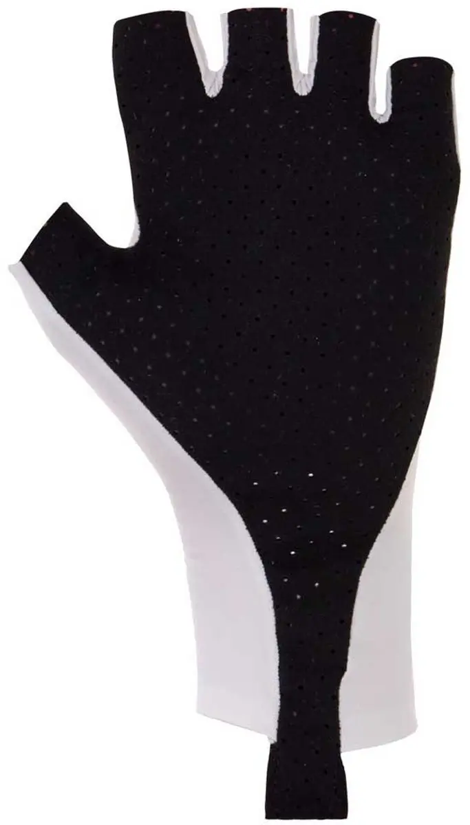 Santini Madss Korte Handschoenen - S - Wit - afbeelding 2 van 4